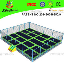 Outstanding Design Trampoline One-Step Service Indoor Trampoline with Dodge Ball